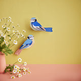 Blue Tits Wall Art, styled in an interior