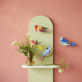 Blue Tits Wall Art, styled in an interior