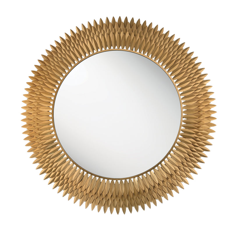 Broche 46.75'' Antique Gold Mirror by Crystorama