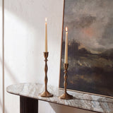 Baccarat Set of Two Candle Holders By Renwil