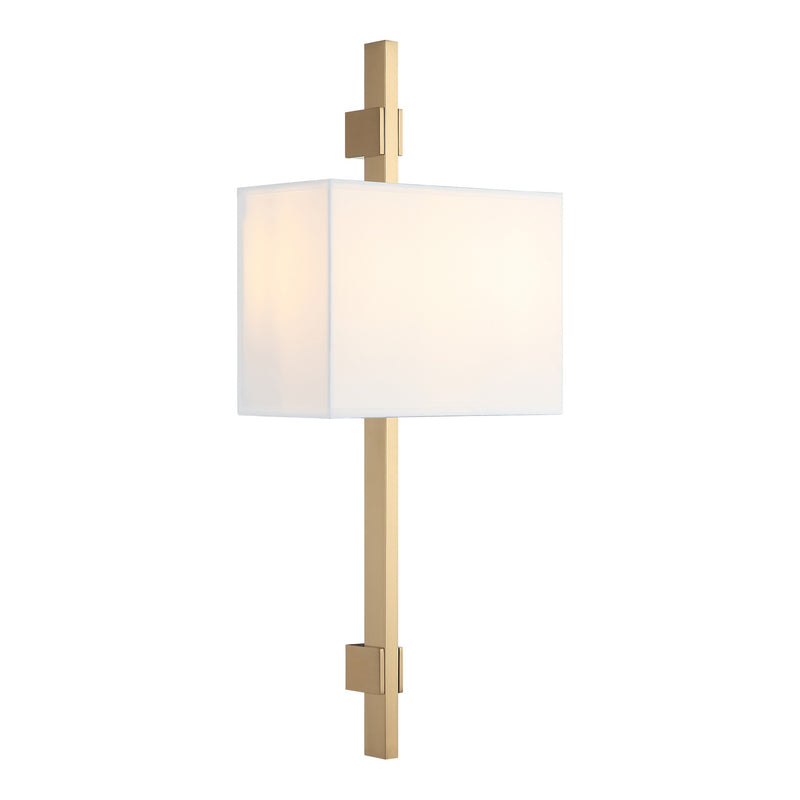 Badgley Wall Sconce Aged Gold Brass