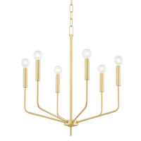 Bailey Chandelier - Aged Brass