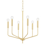 Bailey Chandelier - Aged Brass
