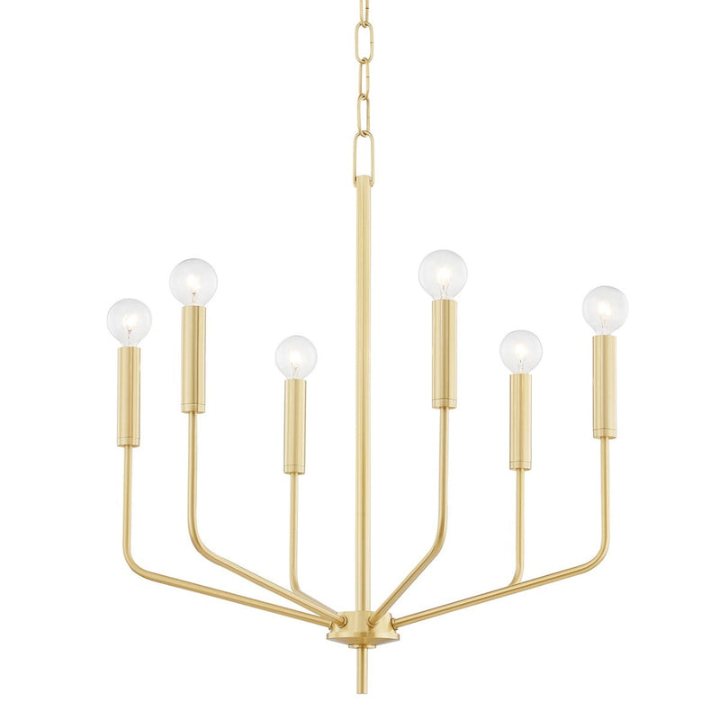 Bailey Chandelier - Aged Brass