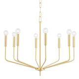 Bailey Chandelier - Aged Brass