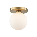 Baird Bath and Vanity Light - 1-Light - Aged Brass by Hudson Valley