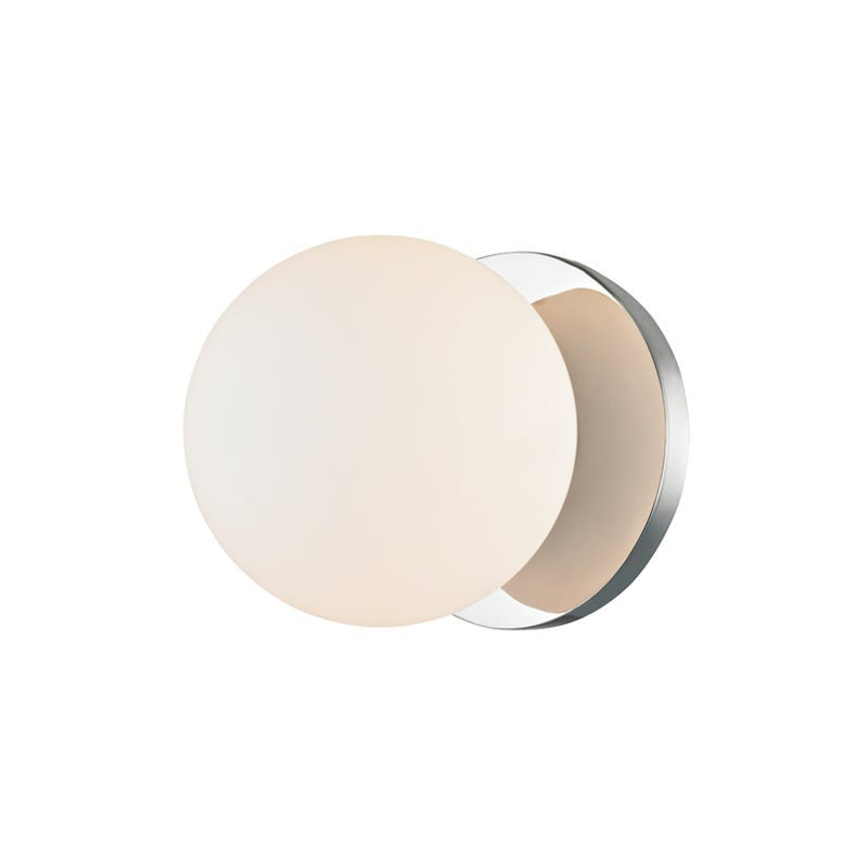 Baird Bath and Vanity Light - 1-Light - Polished Chrome by Hudson Valley