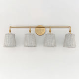 Baja Vanity Light Natural Aged Brass by Maxim Lighting