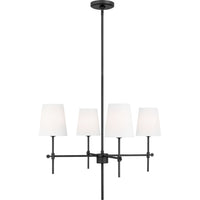 Baker Chandelier — 26", Midnight Black