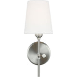 Baker Wall Sconce — 5 1/2", Brushed Nickel