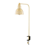 Baku Clamp Table Lamp Natural Brass
