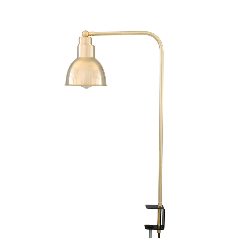 Baku Clamp Table Lamp - Polished Brass