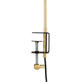 Baku Clamp Table Lamp - Polished Brass