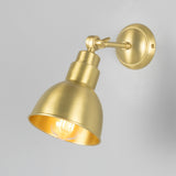 Baku Vintage Wall Light - Satin Brass