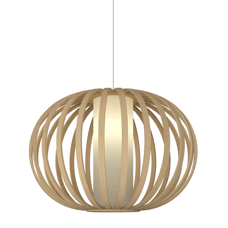 Balloon Round Pendant Light Maple By Accord