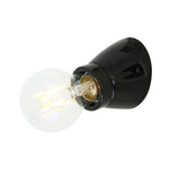 Baltimore Angled Flush Light Fitting - Black