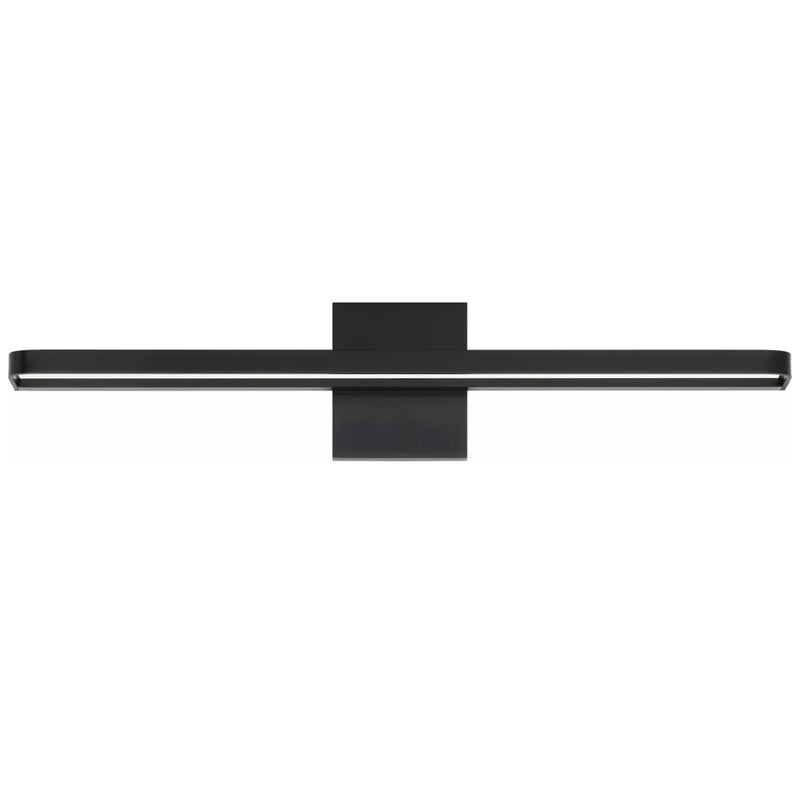 Banda Vanity Light Small Matte Black By Visual Comfort Main View 1