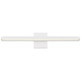 Banda Vanity Light Small Matte White By Visual Comfort Main View 1