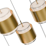 Banded Round Multi-Light Suspension
