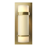 Banded Wall Sconce in Modern Brass by Hubbardton Forge