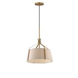 Bandera Pendant Natural Aged Brass by Maxim Lighting