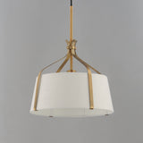 Bandera Pendant Natural Aged Brass by Maxim Lighting