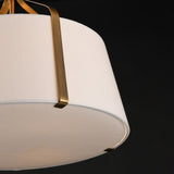 Bandera Pendant Natural Aged Brass by Maxim Lighting