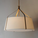 Bandera Pendant Natural Aged Brass by Maxim Lighting