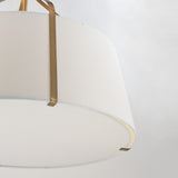 Bandera Pendant Natural Aged Brass by Maxim Lighting