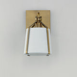 Bandera Wall Sconce Natural Aged Brass by Maxim Lighting