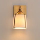 Bandera Wall Sconce Natural Aged Brass by Maxim Lighting