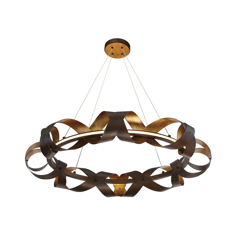 Banderia Chandelier 33 Inch Bronze Gold by Eurofase