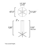 Banner Hover Multi-Light LED Pendant by ET2 - Light