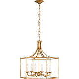 Bantry House Lantern Chandelier — 22", Antique Gild