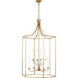 Bantry House Lantern Chandelier — 29", Antique Gild