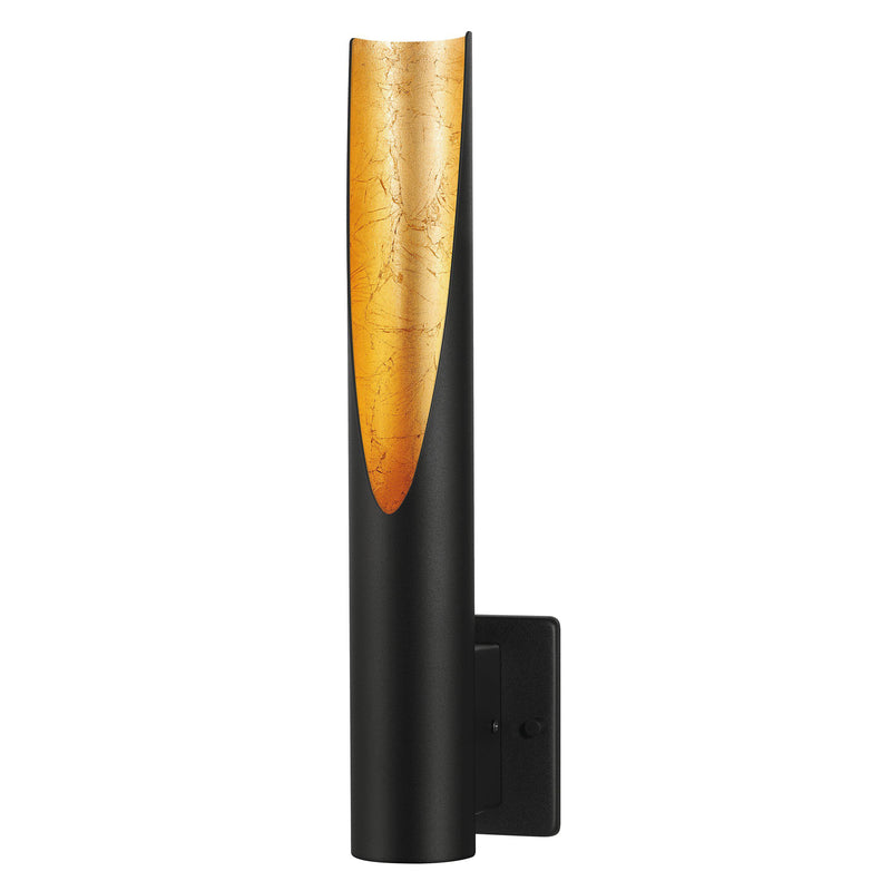 Barbotto Wall Light By Eglo - Black and gold Color 