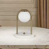 Barca Table Lamp Plated Dark Antique Brushed Brass By Renwil Lifestyle View 1