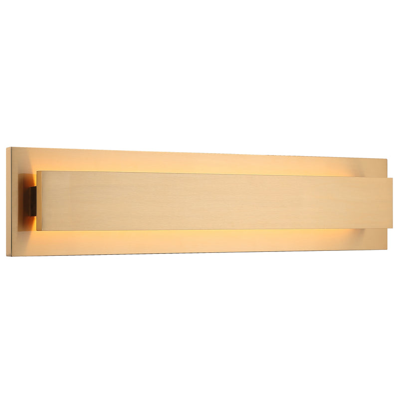 Baretta Vanity Light Aged Gold Brass Small By Matteo