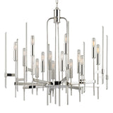 Bari Chandelier - 16-Light - Polished Nickel by Hudson Valley