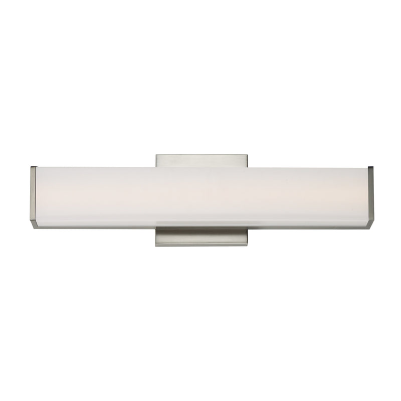 Baritone LED Bath Vanity by ET2 - 18 Inch, Polished Chrome