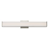 Baritone LED Bath Vanity by ET2 - 30 Inch, Satin Nickel