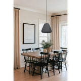 Barlaston Dome Pendant Light by Eglo - lifestyle room setting
