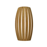 Barrel 4014 Wall Sconce Louro Freijo by Accord