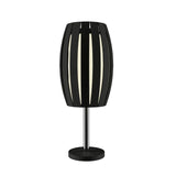 Barrel Table Lamp Charcoal by Accord