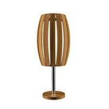 Barrel Table Lamp Teak by Accord
