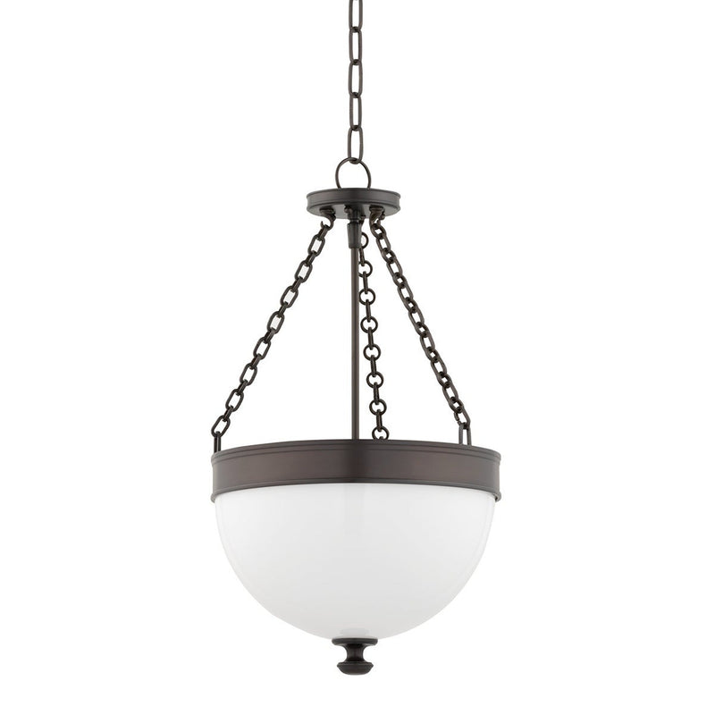 Barrington Pendant - 14 Inch - Historic Bronze by Hudson Valley