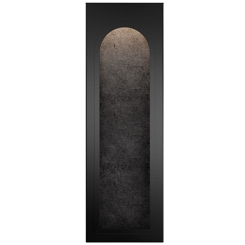 Basalt Stone-Black 19inch Cadey Outdoor Wall Sconce by Modern Forms