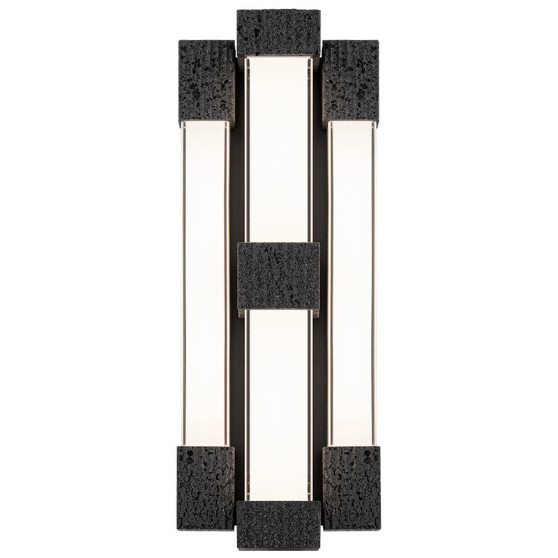 Basalt Stone-Black Conan 4CCT Wall Sconce by Modern Forms