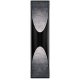 Basalt Stone-Black Kastlerock 4CCT Outdoor Wall Light by Modern Forms