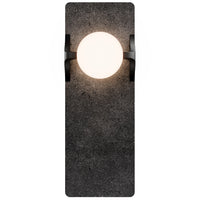 Basalt Stone-Black Okemo 4CCT Wall Light by Modern Forms